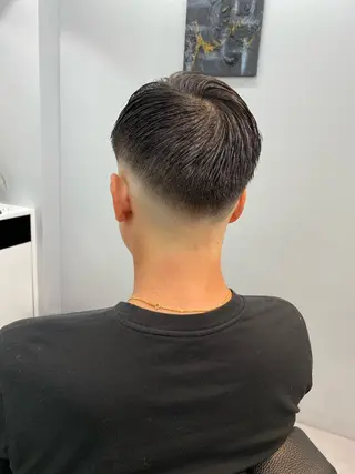 ショート ヘアアレンジ メンズ フェードモデル限定 🔥高円寺Maiのヘアスタイル