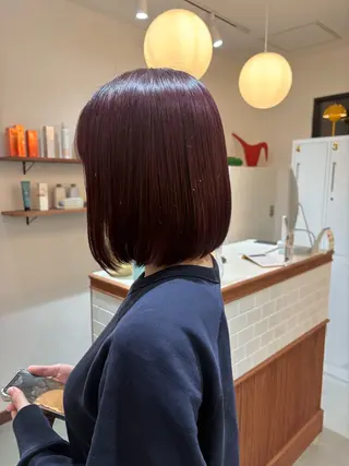 ショート ボブ/レイヤー /河内温太のヘアスタイル