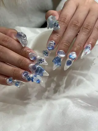 ロング Ashliy大宮♡ アシュリーのネイルデザイン