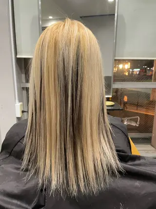 ミディアム カラー ♡ 夢明のヘアスタイル