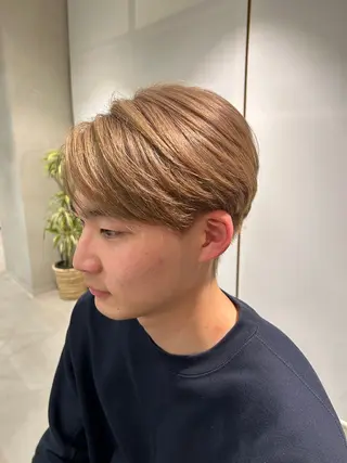 ショート カラー メンズ 小島 滉太のヘアスタイル