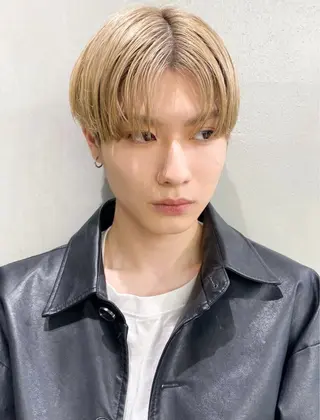 メンズ 韓国風パーマ特化 篠崎優也翔のヘアスタイル