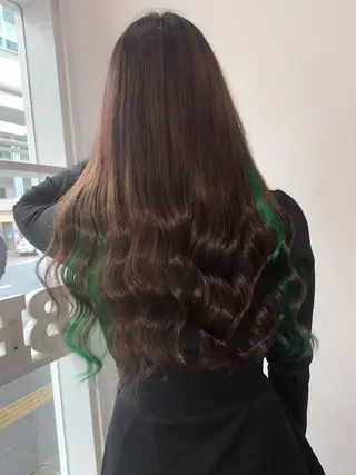 ロング 🤍韓国風レイヤー/ 艶髪🤍鳥越美羽のヘアスタイル