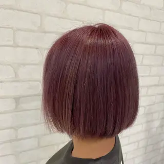 ショート カラー ヘアアレンジ ULTOWA/銀座 ERIのヘアスタイル