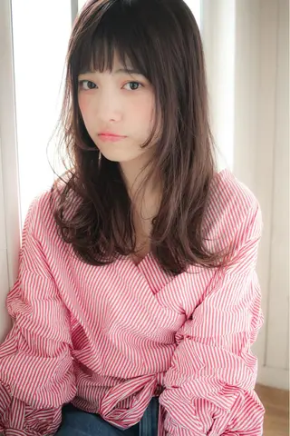 セミロング うる艶/レイヤー 🪞池袋LAND🪞のヘアスタイル