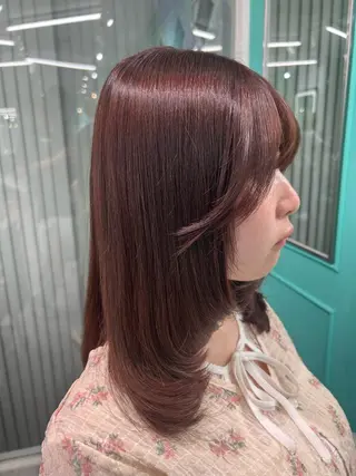 ミディアム BeB HAIR&MAKE所属・🌸加藤 彩🌸のヘアスタイル