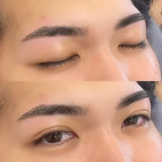 メンズ アイブロウ 山口 陽奈のマツエク・マツパデザイン