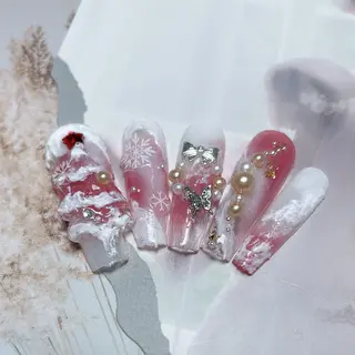 ネイル MoMoA Nail ネイル長さ出し専門店のネイルデザイン