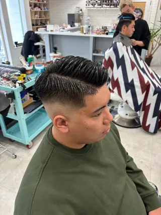 ショート メンズ CUCUMBER所属・本間 颯太のヘアスタイル