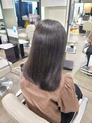 カラー ️🫧髪質改善/縮毛 矯正/寺西紗友望🫧のヘアスタイル