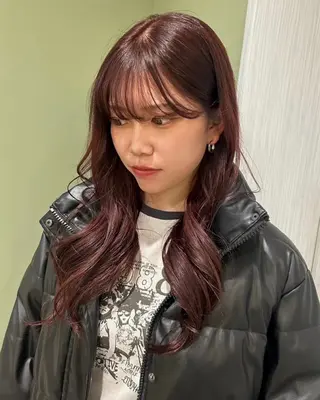 ロング カットモデル募集 トモカのヘアスタイル