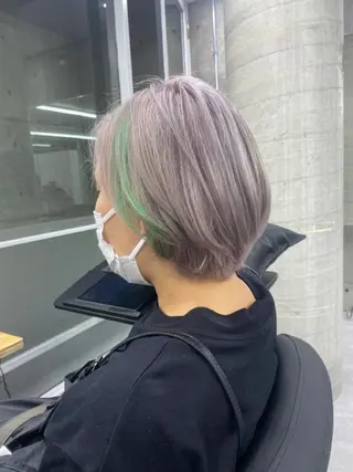 ショート カラー welring hair salonのヘアスタイル