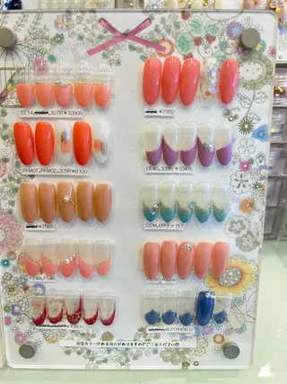 ネイル Horie 雪のネイルデザイン