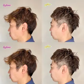 ショート パーマ メンズ KEN KENのヘアスタイル