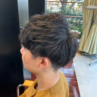 パーマ メンズ 波巻き/ツイスパ/ メンズ特化🐺米山歩のヘアスタイル