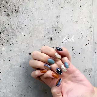 ネイル kichi･: *のネイルデザイン