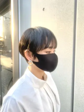 ショート カラー KEN KENのヘアスタイル