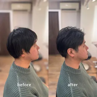 ショート メンズ しんのすけ /モデルさん募集中のヘアスタイル