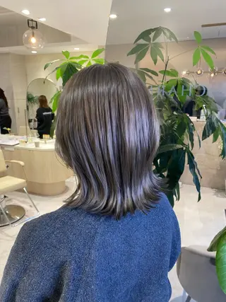 ショート カラー Ms.CHARM所属・透明感カラー🌿 グレージュ🐺陽介のヘアスタイル