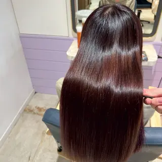 ロング 松永 瑠奈のヘアスタイル