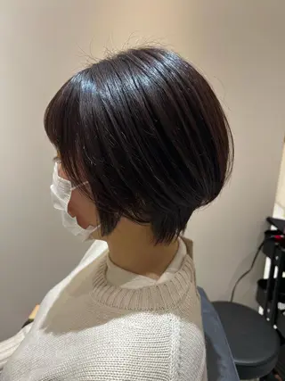 ショート おおたかの森/透 明感/小林のヘアスタイル