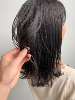ミディアム カラー Beach 代表 KENTAのヘアスタイル