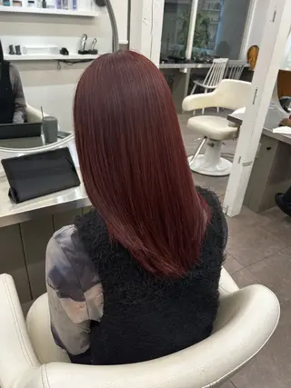 セミロング 西谷 勇志のヘアスタイル