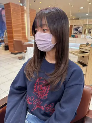 セミロング 川崎レイヤーカット /江口真正のヘアスタイル