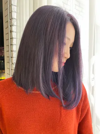 セミロング カラー welring hair salonのヘアスタイル