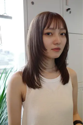 ロング カラー . nanamiのヘアスタイル