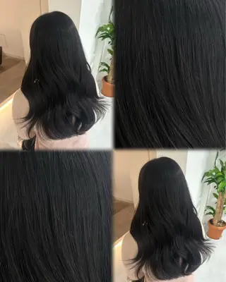 セミロング カラー 🎀透明感× 赤み消し🎀正源のヘアスタイル