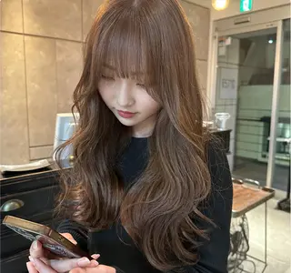 ミディアム カラー ヘアアレンジ 🌹TikTok４万 ﾌｫﾛﾜｰ🌹AKIのヘアスタイル