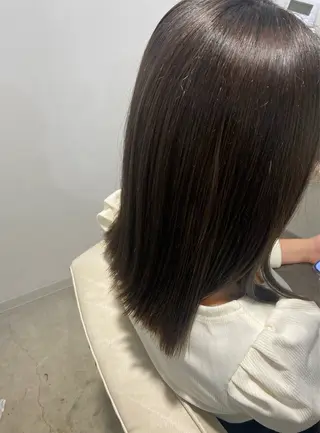 カラー 髪質改善/美髪矯正/ つやカラー楓のヘアスタイル