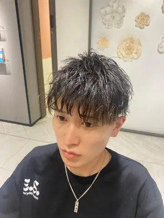 ショート ヘアアレンジ メンズ 宇田川 大輝のヘアスタイル