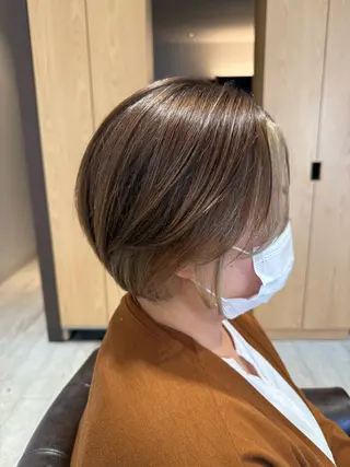 ショート 森浦 莉乃のヘアスタイル