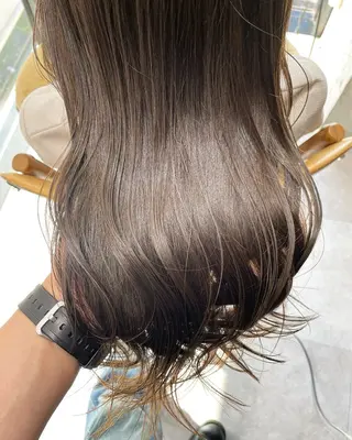 セミロング カラー 堀江将太朗/恵比寿/ メンズカットのヘアスタイル