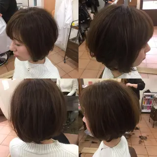 ショート カラー 芳田 優志のヘアスタイル