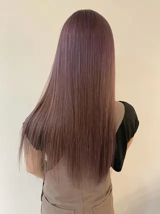 ロング カラー mizu🐾 hair braceのヘアスタイル