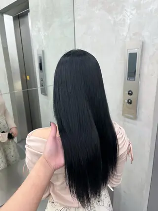 カラー 縮毛矯正/くすみカラ ーayukaのヘアスタイル