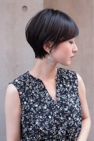 ショート 韓国レイヤー× 艶髪 池袋/ハナ🌷のヘアスタイル