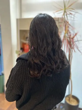 ロング パーマ お悩み、似合わせ提案 将真のヘアスタイル