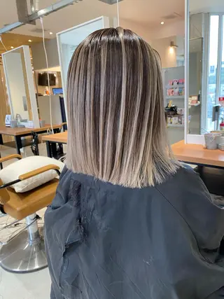 ミディアム カラー welring hair salonのヘアスタイル