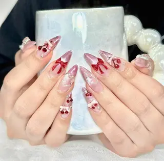 ロング カラー Bling Salonのネイルデザイン