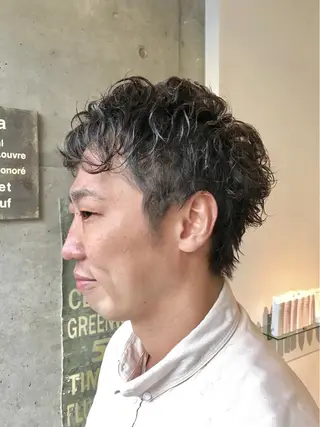 ショート パーマ メンズ KEN KENのヘアスタイル