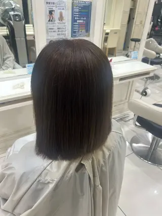 ミディアム 中山 美里のヘアスタイル