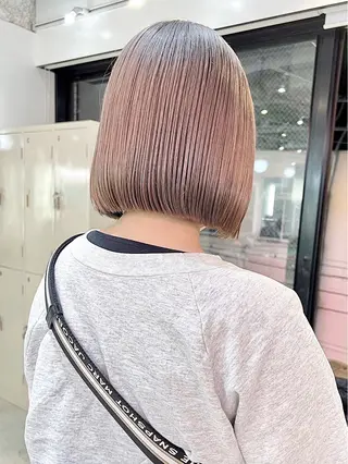 ミディアム カラー 🌈艶髪ベージュ🌈 ユウトのヘアスタイル