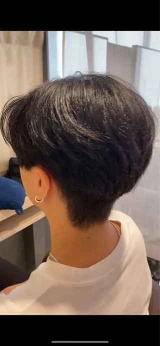 メンズ ダメージレス縮毛矯正 /カラー/あさみ🌈のヘアスタイル