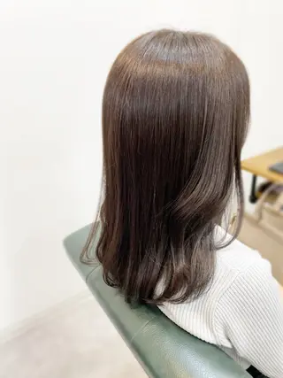 ミディアム 石川 理恵のヘアスタイル
