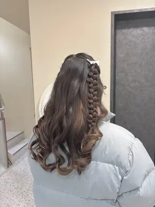 ヘアアレンジ Mila hinaのヘアスタイル