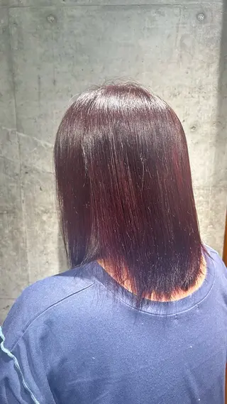 カラー 🦊カット/縮毛矯正 Rioのヘアスタイル
